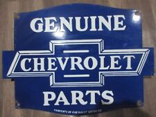 Placa de metal esmaltada peças genuínas Chevrolet porcelana tamanho 24 x 18 polegadas, usado comprar usado  Enviando para Brazil