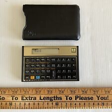 Calculadora financeira HP 12C antiga com estojo original feita em Cingapura em perfeito estado A+, usado comprar usado  Enviando para Brazil