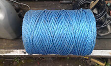 Blue poly cable for sale  WARRINGTON