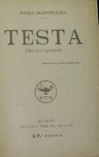 Testa. libro per usato  Trieste
