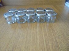 25ml.small glass clear for sale  DUDLEY