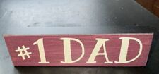 Dad wooden sign for sale  Woonsocket