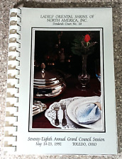 Ladies Oriental Shrine of North America, Inc - May 14-23, 1992 Cookbook segunda mano  Embacar hacia Argentina