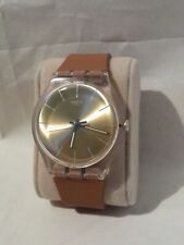Swatch watch bronze for sale  LEICESTER