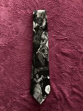 Cravate vintage noir d'occasion  Agen