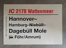 Zuglaufschild 2170 wattenmeer gebraucht kaufen  Königsbrück
