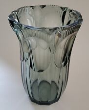 Kristallvase rauchglas geschli gebraucht kaufen  Lindlar