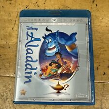 ALADDIN DIAMOND EDITION BLU RAY disc & DVD w case Disney for sale  Shipping to South Africa