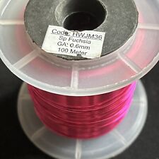 90m fuchsia pink for sale  Shipping to Ireland