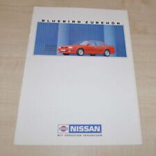 Nissan Bluebird Akcesoria Brochure Broszura Broszura DE Edition na sprzedaż  PL