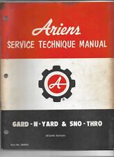 Ariens service manual for sale  Hampden
