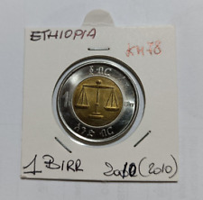 Etiopia birr 2010 usato  Zandobbio