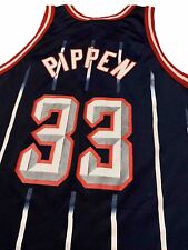 RARE Vintage Champion Houston Rockets Scottie Pippen Jersey Size 48 XL 32.5”x23” for sale  Shipping to South Africa