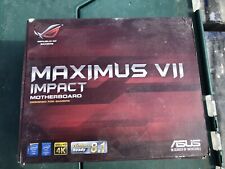 ASUS MAXIMUS VII IMPACT  Unused  motherboard LGA1150 DDR3 16G DP+HDMI M-ITX for sale  Shipping to South Africa