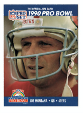 Usado, 1990 NFL Pro Set cartão de futebol americano - PRO BOWL - Joe Montana #408 - 49ers comprar usado  Enviando para Brazil