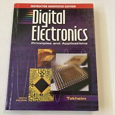 Principios y aplicaciones de electrónica digital Tokheim 2003 sexta edición segunda mano  Embacar hacia Mexico