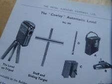 Cowley automatic level for sale  ABERYSTWYTH