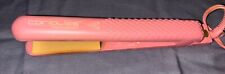 Corioliss E038 pink ceramic straightening iron 1” for sale  Shipping to South Africa