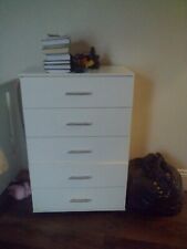 Chest white drawers for sale  LONDON