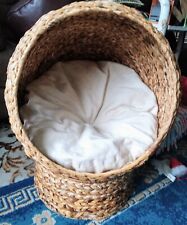 wicker cat bed for sale  LONDON