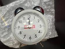 Usado, "Reloj despertador de dos campanas Supreme FW22 x Seiko blanco QHK908WL - 7,25"" x 5,5"" x 2,75" segunda mano  Embacar hacia Argentina
