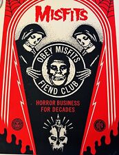 Shepard Fairey Obey Misfits-assinado inferior direito- #333 de 450 comprar usado  Enviando para Brazil