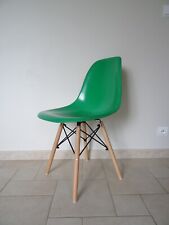 chaise fibre de verre DSW EAMES original HERMANN MILLER fiberglass chair VERT comprar usado  Enviando para Brazil