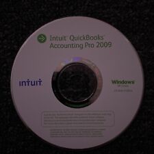 Intuit Quick books Accounting Pro 2009 Software DISC ONLY Windows XP/VISTA, used for sale  Shipping to South Africa