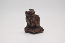 Rare boxwood netsuke usato  Roma