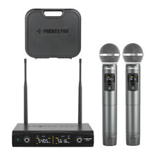 Used, Phenyx Pro UHF Wireless Handheld Microphone System, 30 Adjustable Frequency Mic for sale  Shipping to South Africa