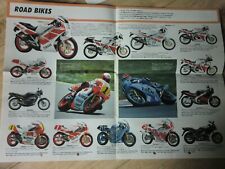 87 Motor Show Yamaha Brochure JAPAN  FZR400 TZR250 FZR1000 FZR400 FZR250 TDR250 for sale  Shipping to South Africa