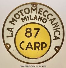 Motomeccanica milano distintiv usato  Milano