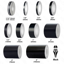 BLACK Roll Vinyl Pinstriping Pin Stripe Car Motorcycle Line Tape Decal Stickers, used for sale  Shipping to South Africa