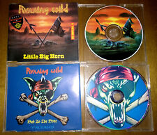 RUNNING WILD Bad To The Bone / Little Big Horn MCD LOTE 1989/1991 RARO, usado comprar usado  Enviando para Brazil
