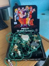 Vintage Pifco Mini Lanterns Christmas Lights for sale  Shipping to South Africa