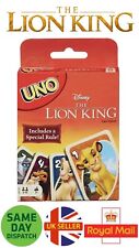 Jogo de cartas UNO Rei Leão novo em folha Simba Jungle Hakuna Matata Animals vendedor do Reino Unido comprar usado  Enviando para Brazil
