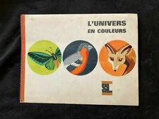 ALBUM CHROMOS BISCOTTES SAINT-LUC SL/L'UNIVERS EN COULEURS 1968 EO COMPLET d'occasion  Toulouse-