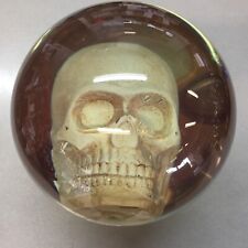 Clear skull ball for sale  Shipping to Ireland