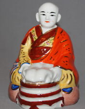 Estatueta de monge asiático vintage feita à mão de porcelana pintada comprar usado  Enviando para Brazil