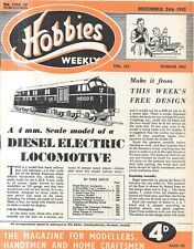 Vintage hobbies weekly for sale  GLOUCESTER