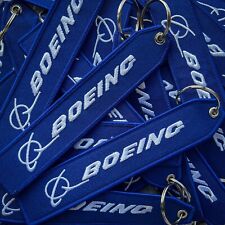 Boeing portachiavi ricamato usato  Saronno