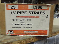 pipe conduit 1 straps 2 for sale  Poplar Grove