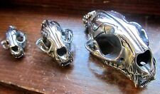 Used, Sabretooth Tiger Skull w/ Movable Jaw Stainless Steel Ancient Extinct Wild Beast for sale  Shipping to South Africa