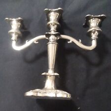 Silver plated candelabra for sale  THETFORD