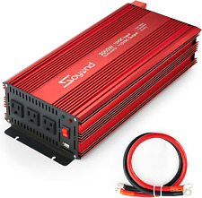 Inversor de energia 3000w 12V DC para 110V AC inversor de onda senoidal modificado com carro 3 AC comprar usado  Enviando para Brazil