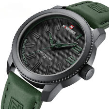 Popular relógio de pulso masculino à prova de choque relógio de couro impermeável masculino moda casual, usado comprar usado  Enviando para Brazil