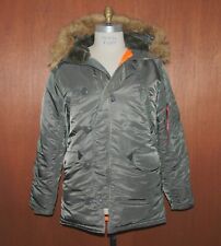 ALPHA INDUSTRIES sz M N-3B (N) Extreme Cold Weather Parka Medium Coat for sale  Pacific Grove