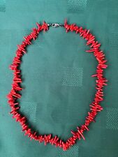 Natural red coral for sale  SCARBOROUGH
