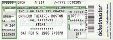keane concert ticket for sale  USA