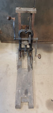 Vintage E.S.Co Woodworking Timber Framing Barn Beam Boring / Borer Drill Machine for sale  Shipping to South Africa
